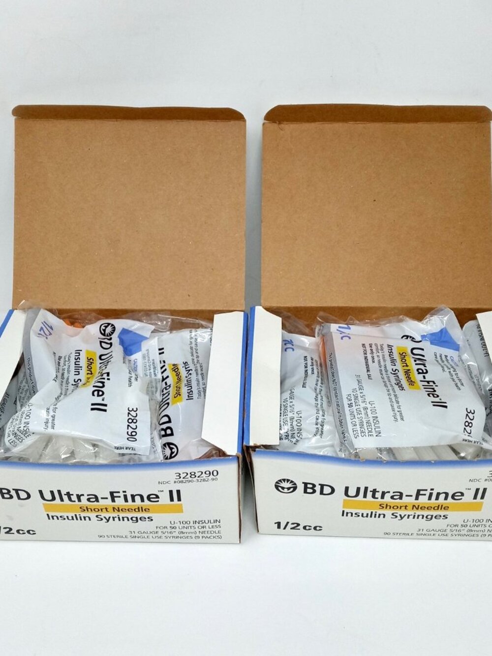 BD Ultra-Fine II Short (160 Total) 1/2cc 8mm - Picture 6 of 6